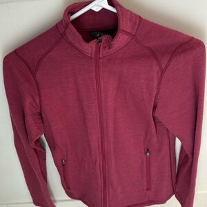 Ibex Merino wool zip up jacket